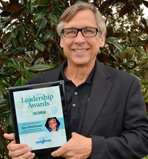 Ken Hutcheson receives National Leadership Award