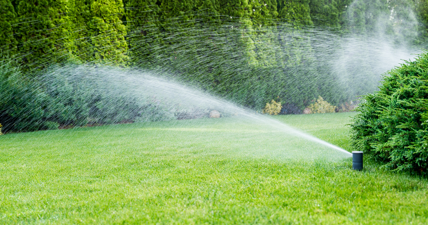 Our Commercial Lawn Services Include Irrigation Maintenance