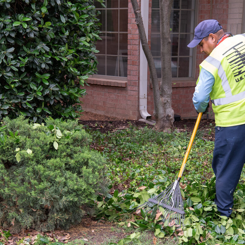 storm clean up on commercial property