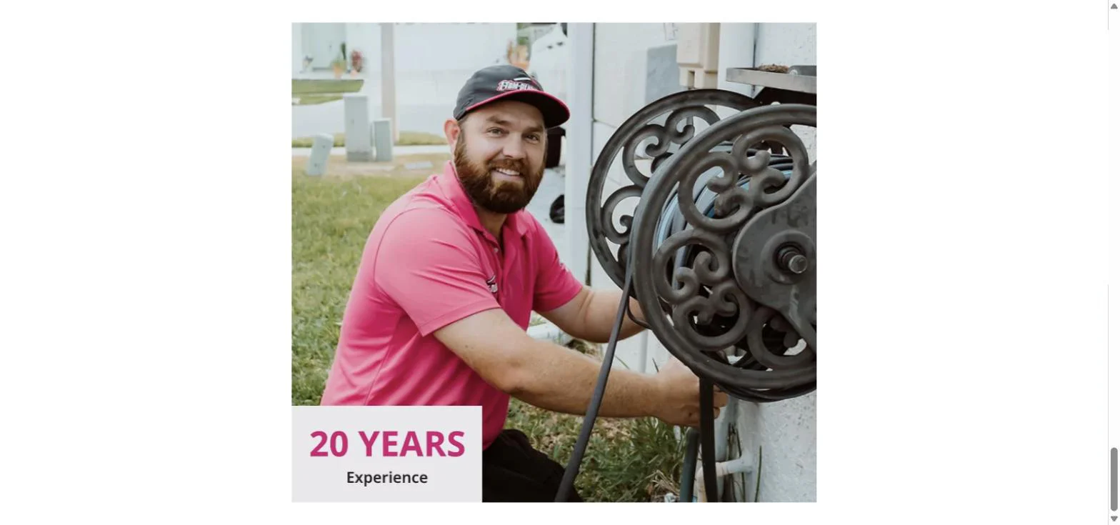 1-Tom-Plumber technician working on an exterior water line